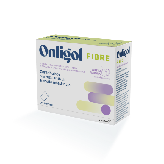 Onligol Fibre 20 Bustine  Gusto Prugna